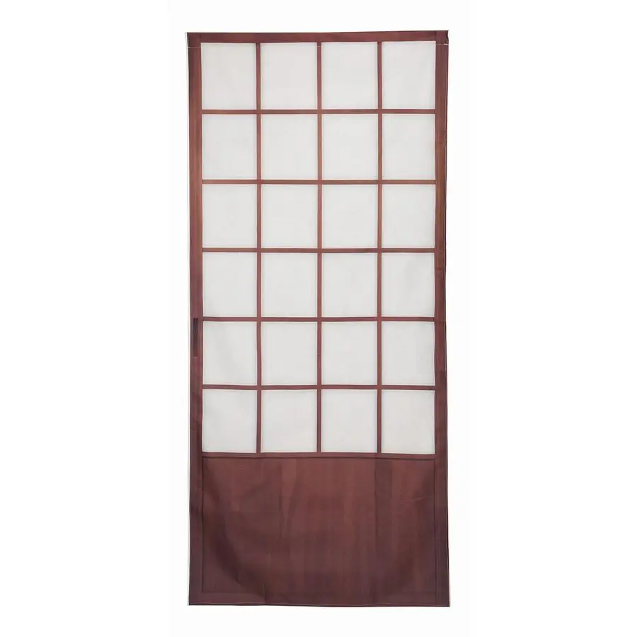 

Japanese Doorway Curtain Long Shoji Design