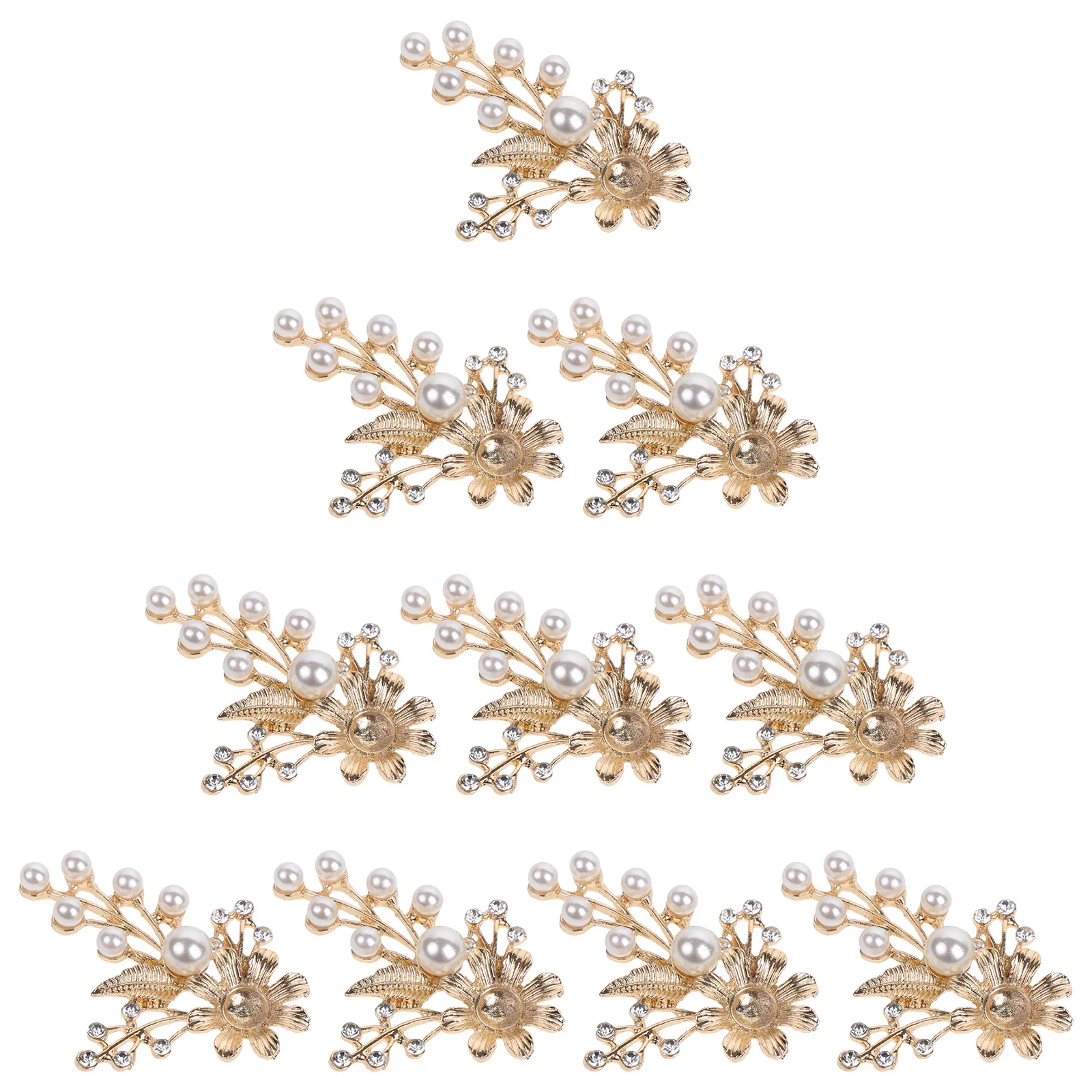 

10 шт. аксессуары для волос цветочные подвески для поделок цветы свадебные свадебные