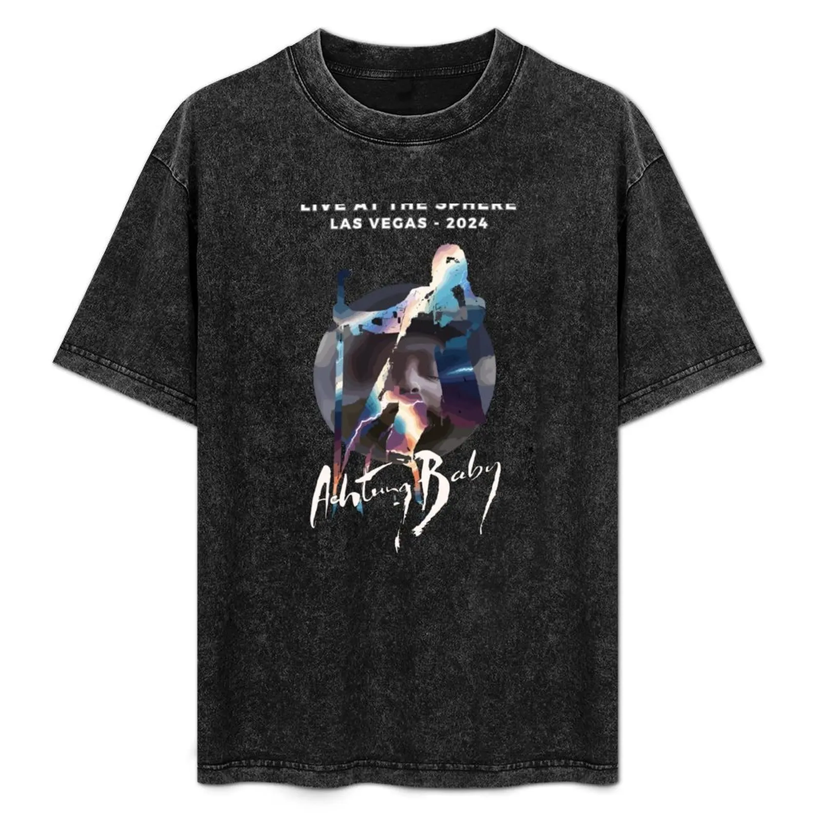 

U2 2024 - LIVE SPHERE VEGAS T-Shirt oversized graphic tee rapper graphic tees new edition mens graphic t-shirts