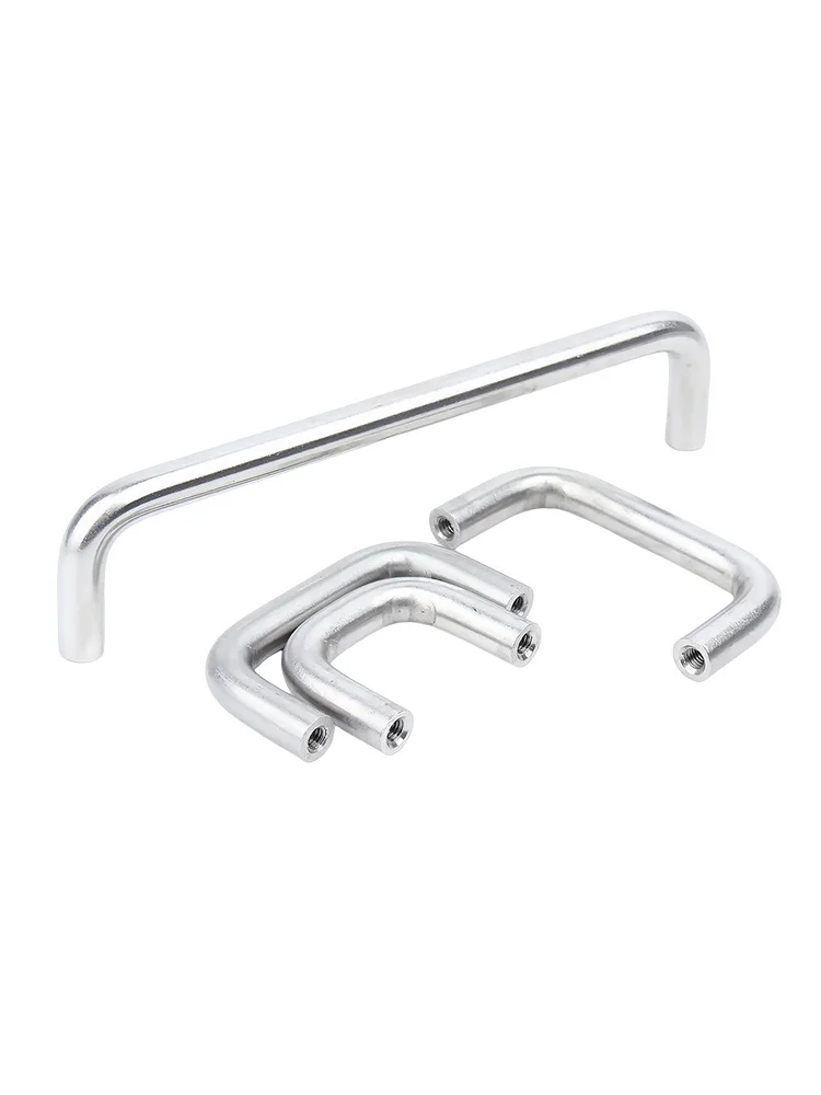 M4 M5 M6 M8 304 Stainless Steel Solid U-shaped Handle Wardrobe Door Cabinet Door Industrial Welded Pulls Knobs Furniture image 5
