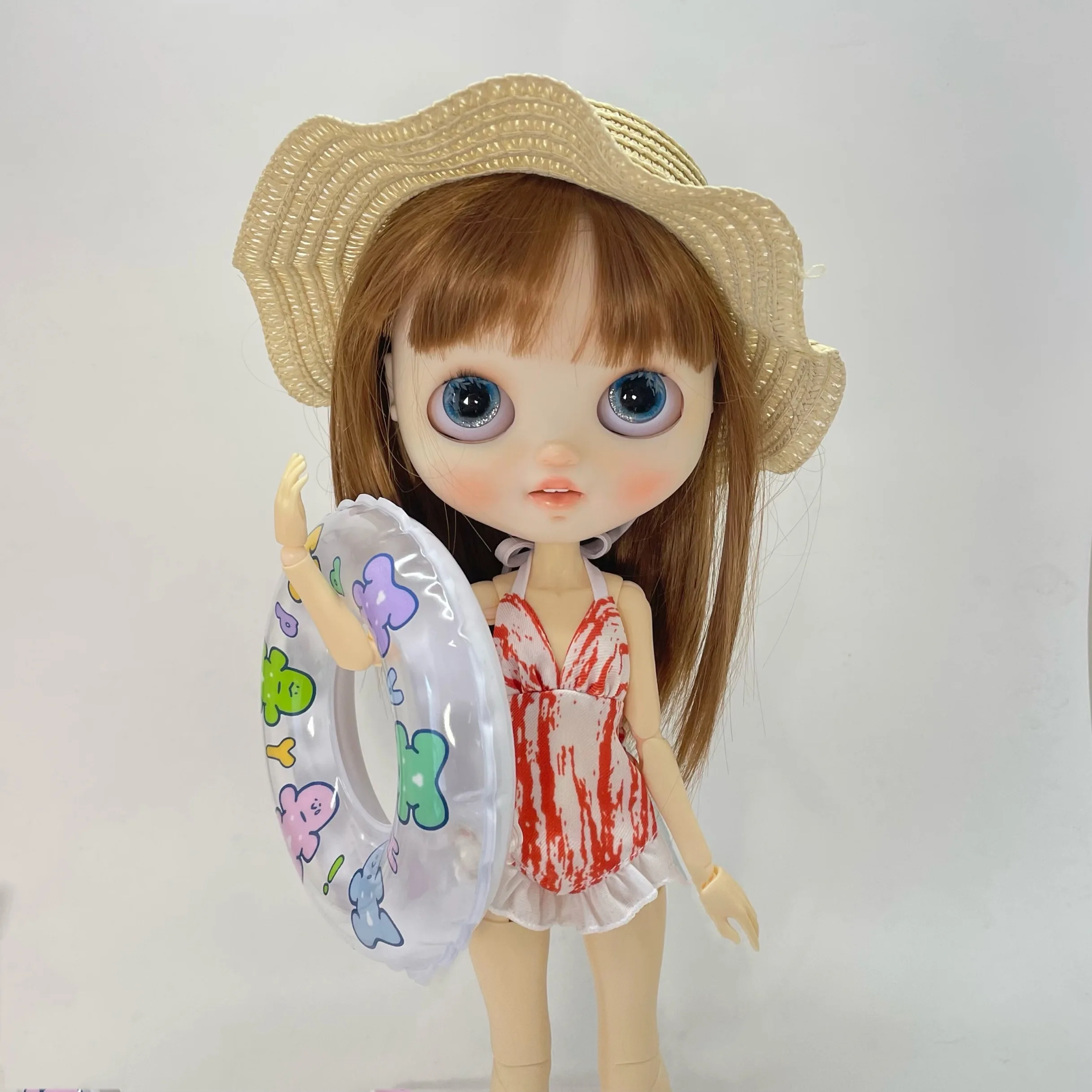 Dula Handmade Clothes Summer Glacier color limited cool swimwear bikini specials Blythe ob24 ob22 1/6 Bjd Doll Accessories