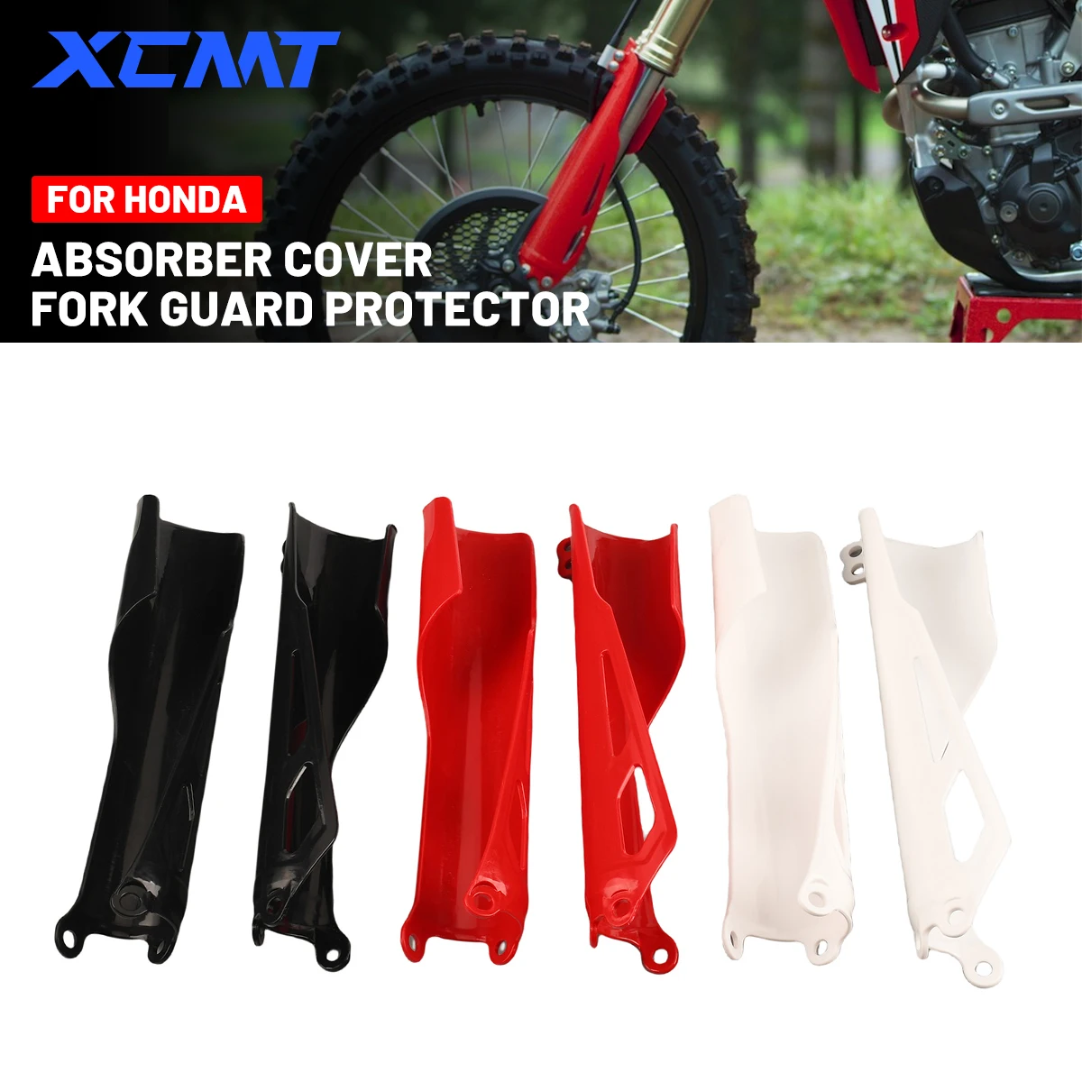 

For Honda CRF 250 300 450 R X L RX RL CRF250 CRF450 CR300 2019-2025 Motorcycle Enduro Fork Guards Front Fork Tube Frame Cover