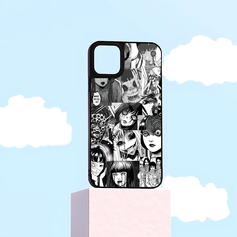 Junji Ito Horror Hot Comics Phone Case PC+TPU For Samsung Galaxy S10 S30 S24 S22 S20 S21 S23 Plus Ultra Cover