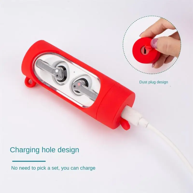 Protective Shockproof Case for Nothing Ear Stick Headphone Dustproof Protector Washable Charging Box Sleeve