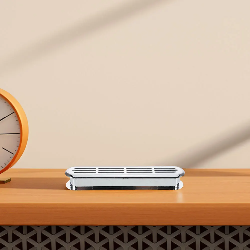 

2pcs Ventilation Grille For Rv Cabinet Shoe Cabinet Air Vent Cover Heat Dissipation Ventilation Opening Furniture Air Vent