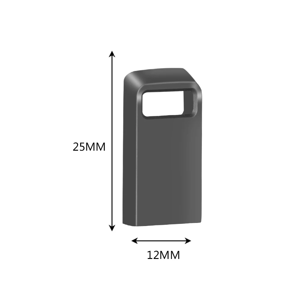 USB 2.0 Mini, Flash Drive USB logam 4GB 8GB 16GB 32G 64GB tahan air usb stick Hadiah kecepatan tinggi