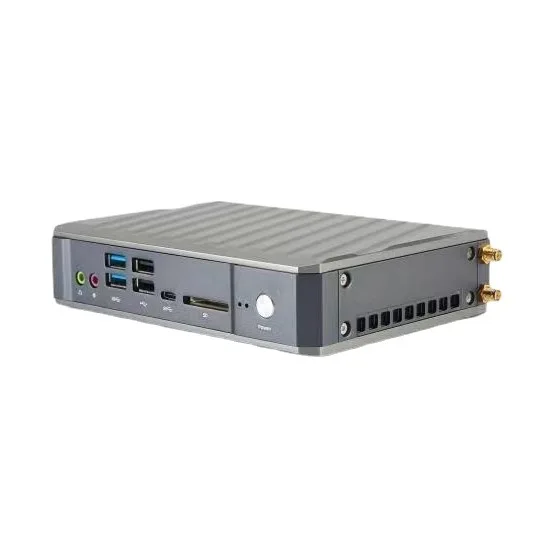 

10th generation i7-10710u six-core all-aluminum alloy miniature portable industrial control computer host