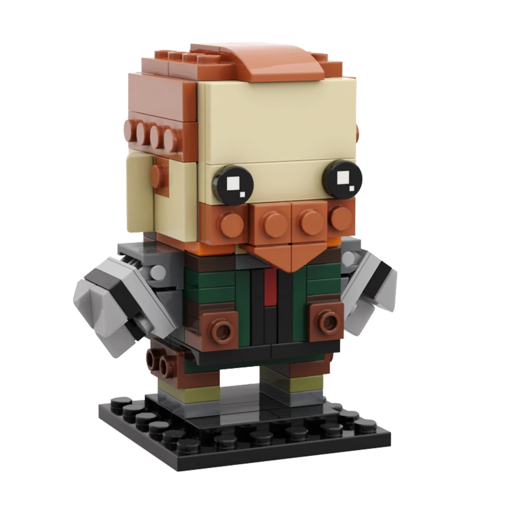 SETBRICKS MOC Valoranted Game Brickheadz Building Blocks Action Figure Character  Model Construct Bricks for Children Gift Toy