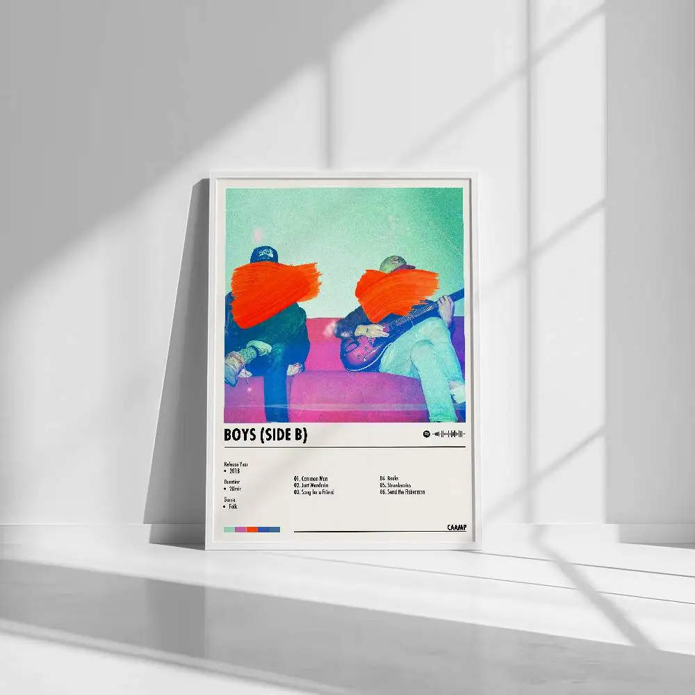 C-CAAMP ملصق قائمة التتبع غطاء ألبوم الموسيقى يطبع حائط لوح رسم صورة فنية غرفة المعيشة ديكور المنزل #3