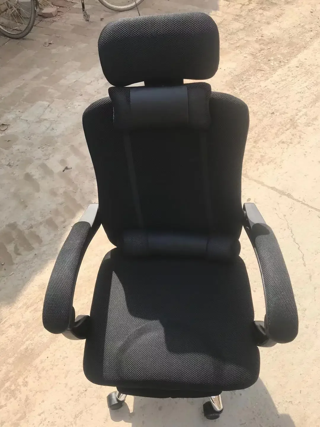 

Chair Backrest Home Office Mesh Metal Base Executive Ergonomic Computer Wheels Swivel Office Furniture Chair For Sale