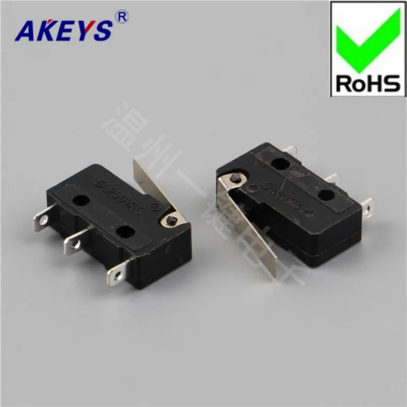 10 PCS MS-014 Mouse Switch Long Square Microswitch Mouse Button Tripod Relay JL026-16 .5