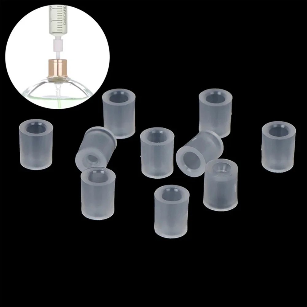 50Pcs Perfume Dispenser Portable Refill Tool Perfume DispenserSyringe Special Needle Mini Clear Refillable Perfume Converter