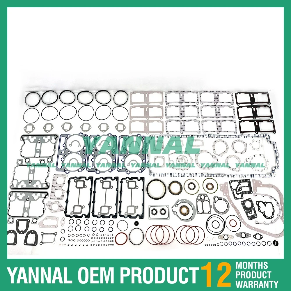 

Для Cummins N14 полный комплект прокладок запасные части для двигателя