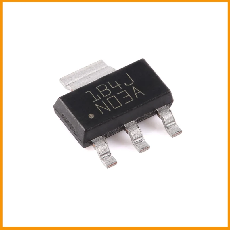 10Pcs/Lot  New Original  LM1117MPX-ADJ/NOPB LM1117MPX Linear Voltage Regulator IC Positive Adjustable 1 Output 800mA SOT-223