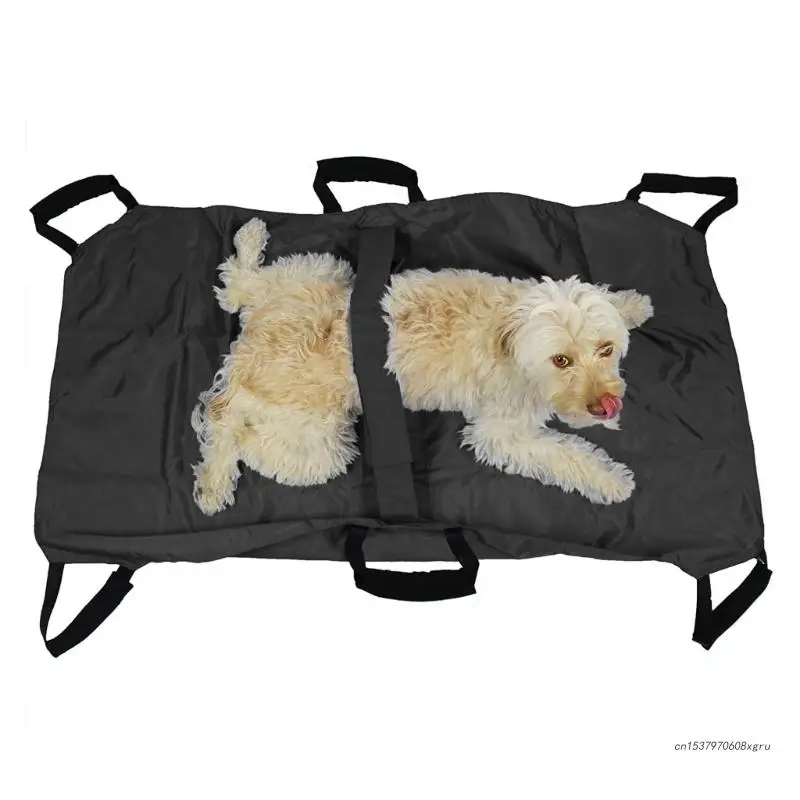 

Stretcherr for Old Dogs for Pet Hospital Clinic Portable Back Support Transport Bed Folding Stretcher with 6 Handles