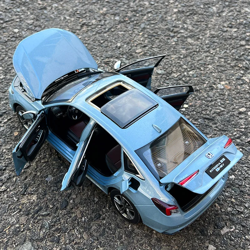 Modelo a escala original 1:18, Honda INTEGRA, modelo fundido a presión para colección y exhibición