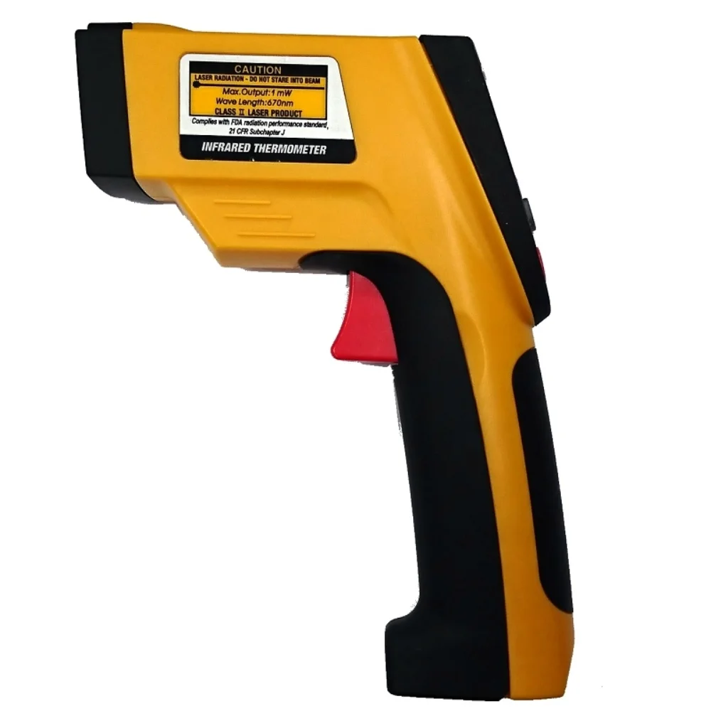 AZ8895 Non-contact infrared thermometer Electronic thermometer temperature temperature gun Measuring range -40~816℃,D:S=12:1