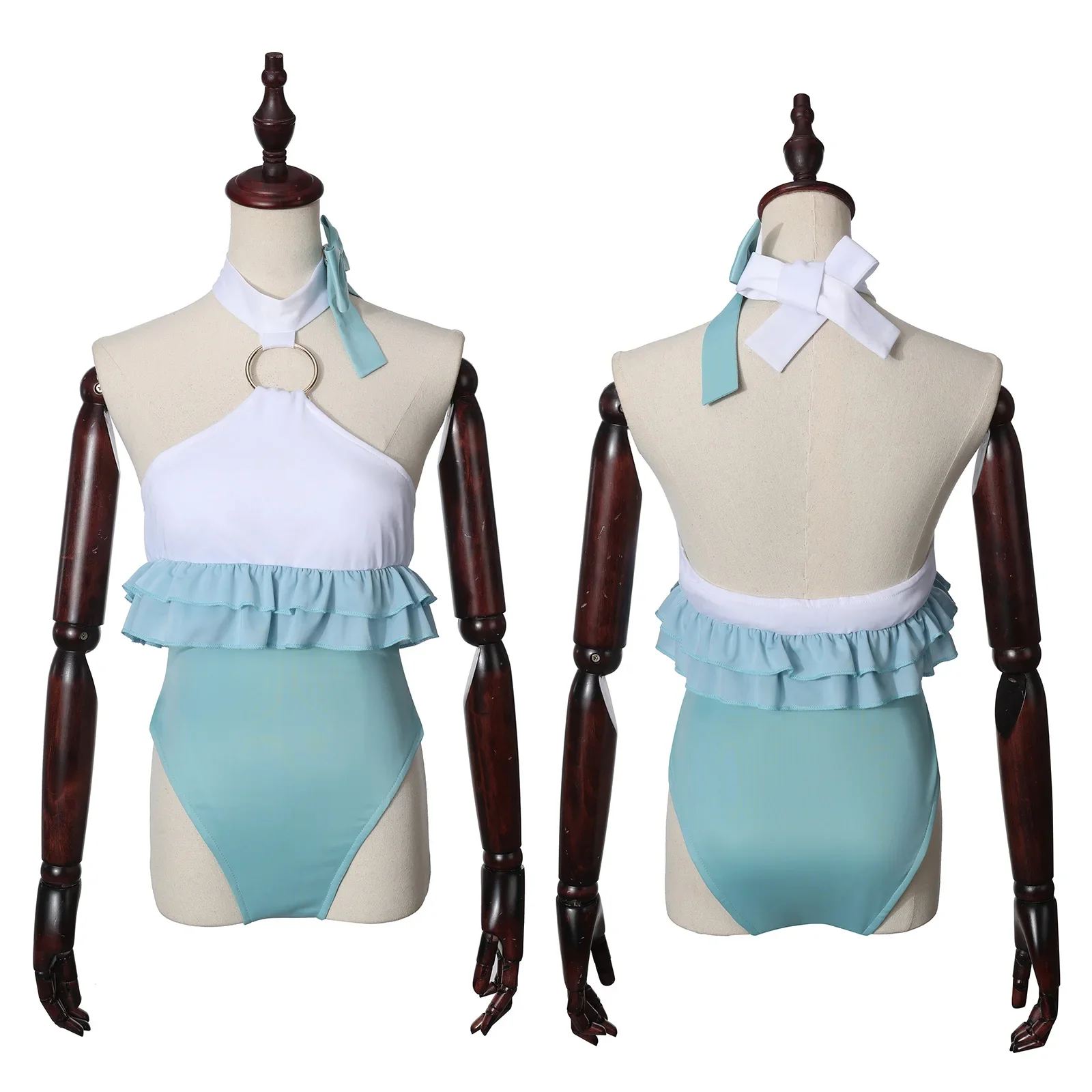 2026 Halloween Party Exotic Sailor Clothes Space Ereshkigal Swimsuit Cosplay Costume Bodysuit Headdress for Women Girls Summer view 2