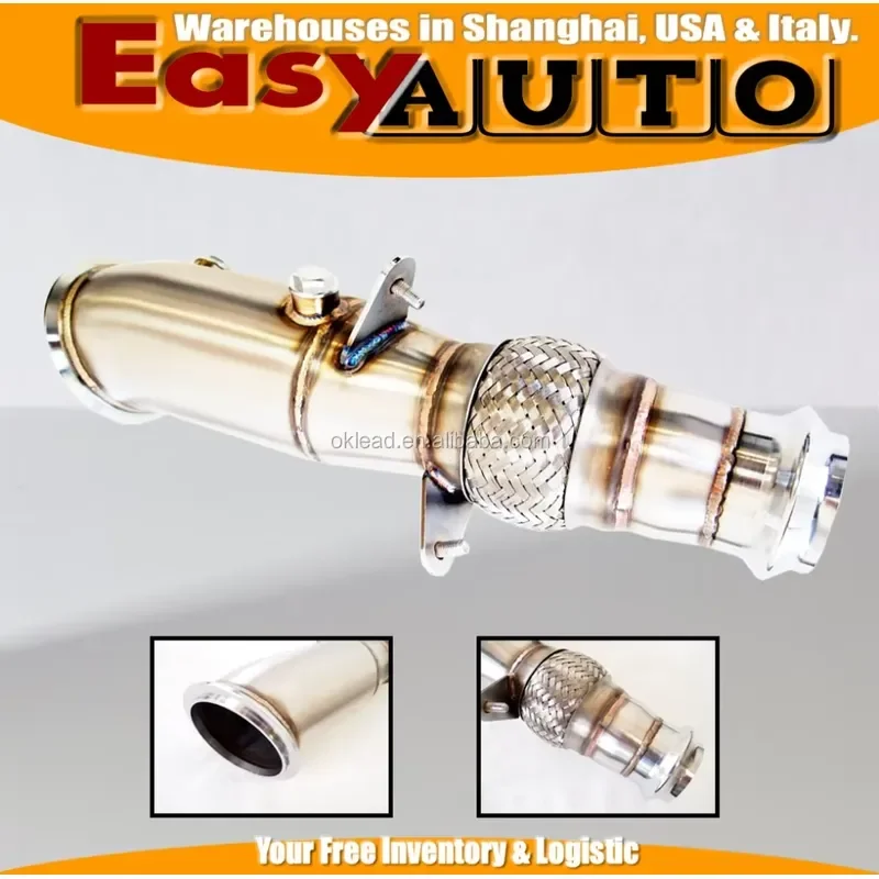 For SULEV N26 2012+ BM*W 328xi/328i/320i F30/F31/F34 2.0L DOWNPIPE N 26
