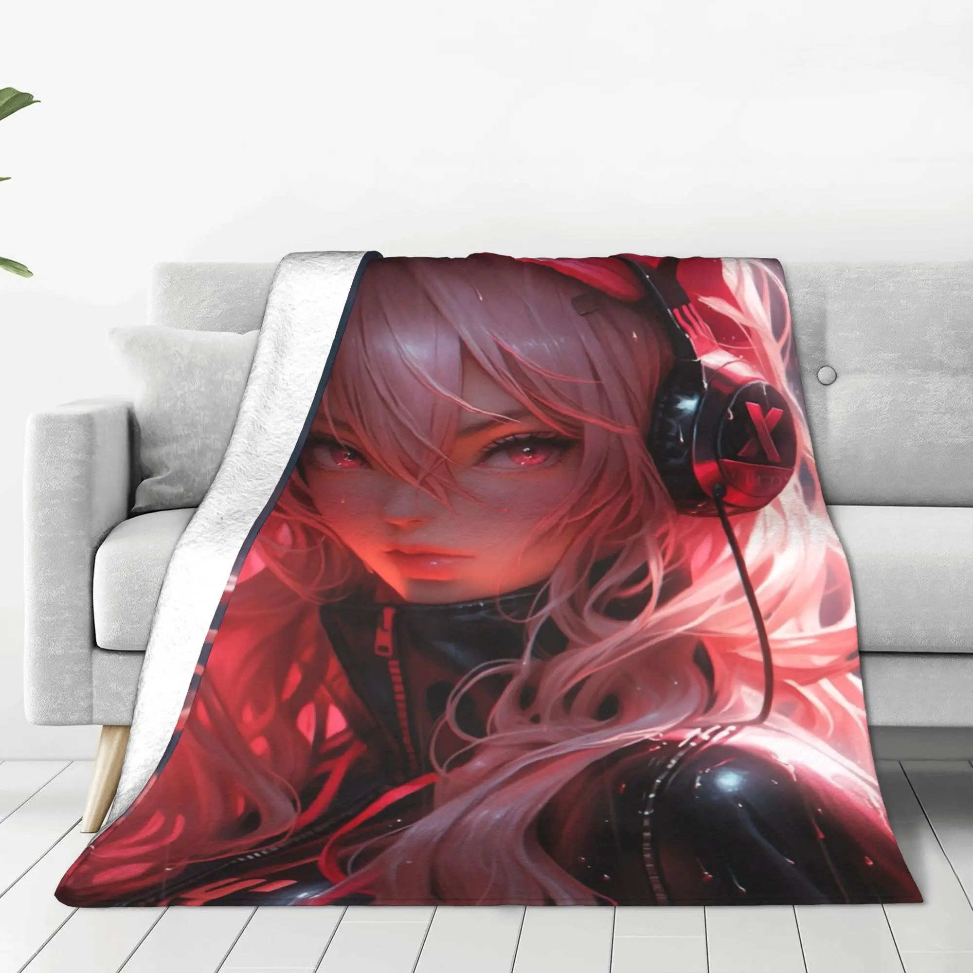 

Flannel Blanket Warm Soft Fluffy Adult Sofa Bed Throw Blanket for Living Room Comfortable Bedspread Outdoor Travel BL 106156