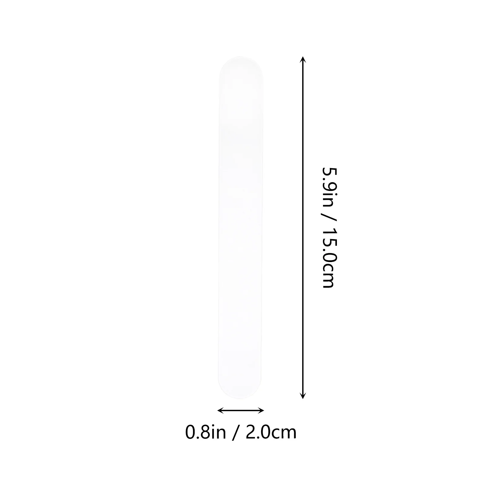 20Pcs Professional Tongue Depressor for Clinics High-Quality Material Safe Secure Reliable Structure PP Tongue Depressor