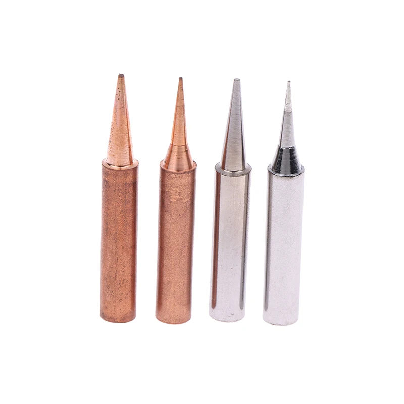 CCA83-5pcs Lötkolben Tipps Set Schweiß Ausrüstung Zubehör Bleifreies Reines Kupfer 900M-T-B Für Löten Station