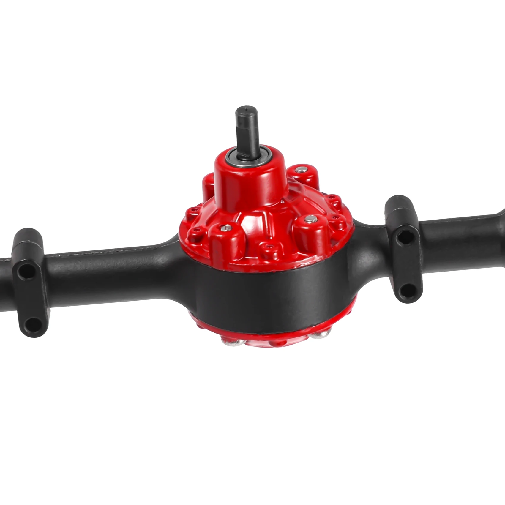 A45F-محور الجسر الخلفي المعدني مع تروس فولاذية لـ WPL D12 B14 B24 B16 B36 C14 C24 C34 C44 RC قطع غيار السيارات