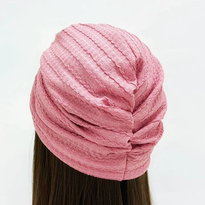 قبعة نسائية إسلامية جديدة وشاح للرأس تغطي الشعر الأبيض، مسامية، مقاومة للغبار، ناعمة ومرنة