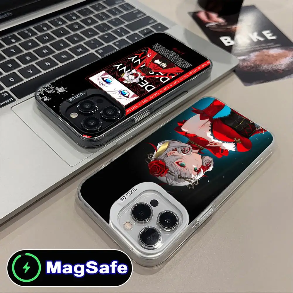 

Чехол для телефона Takt op Destiny для iPhone 17 16 15 14 13 12 11 Air Pro Max Plus MagSafe, полупрозрачный, цветной