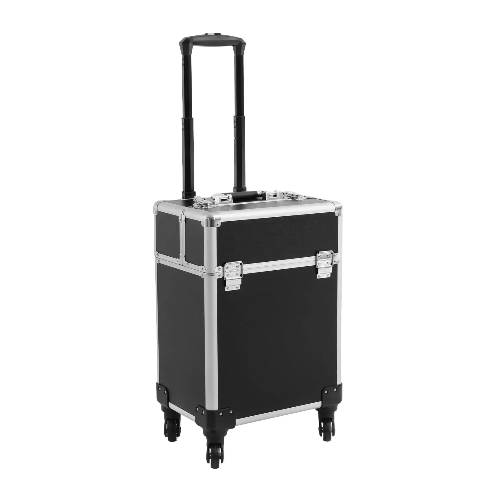 

Cosmetic Case Trolley with Locks, Professional Rolling Makeup Train Case with Drawers, Large Cosmetic Trolley Cosmetics Storage O