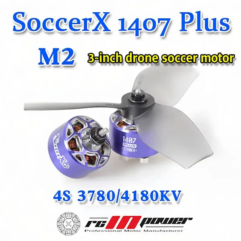 

Rcinpower Scooerx 1407 Plus M2 3780kv 4180kv M2 Football Motor Fpv Racing Drone Motor