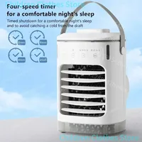 Spray Mini Portable Expandable Household Air Conditioner Desktop 600ml Water Cooler Air Supply Usb Power Cooling Fan