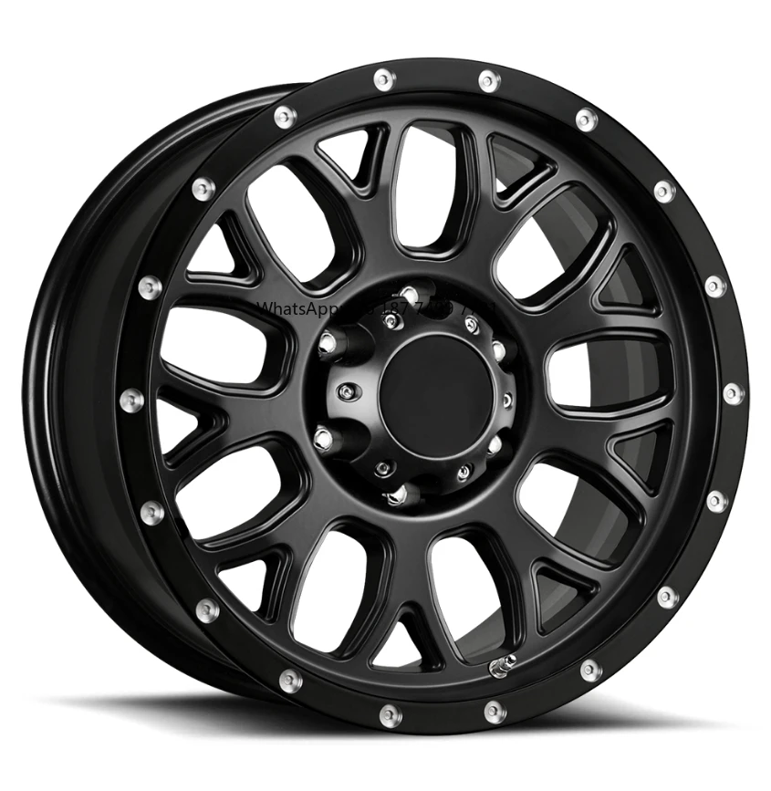 

Alloy Modified 15 16 17 Inch Aluminum Wheels for Off-Road Pickup & SUVs 5x114.3 5x127 5x139.7 6x139.7 Upgrade