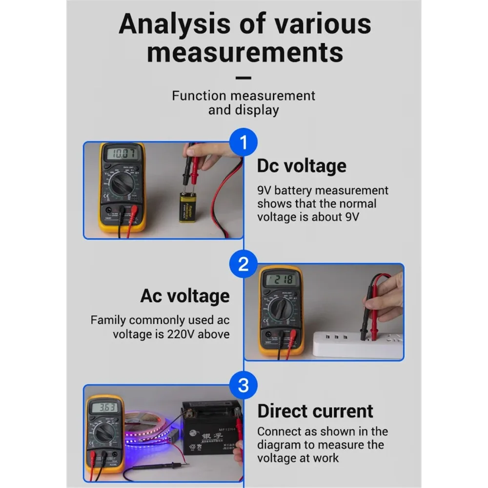 Complex problems, simple answers. Get clear, digital readouts for all the key electrical values with one handheld device.