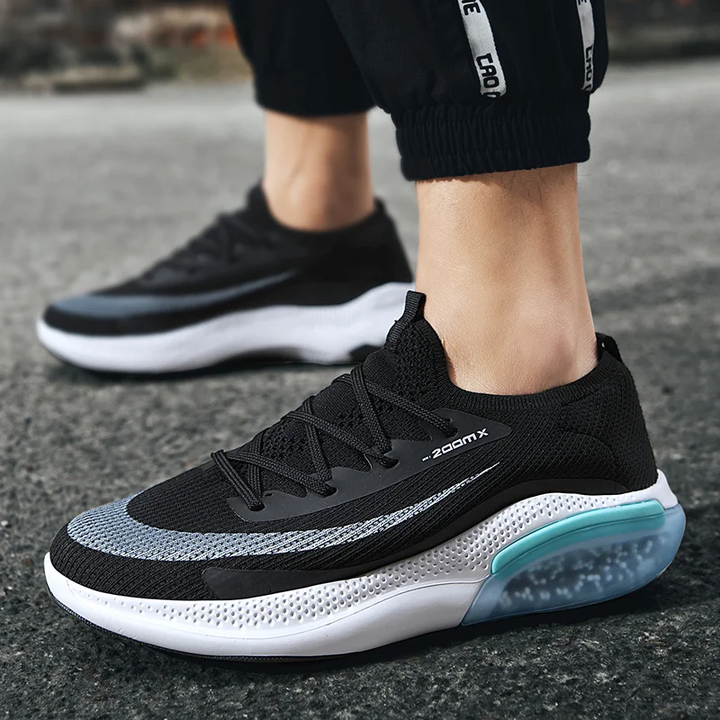 New 2024 Men Running Shoes Breathable Outdoor Sports Shoes Lightweight Sneakers for men Comfortable Athletic Training Footwear