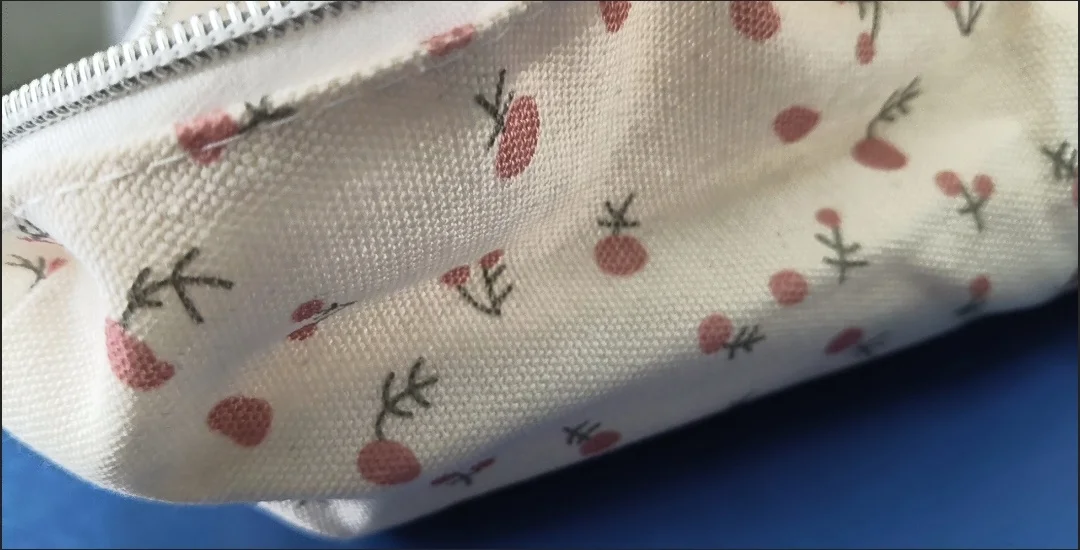 チェリー刺繍鉛筆バッグクマ鉛筆ポーチかわいい文具学用品学生用