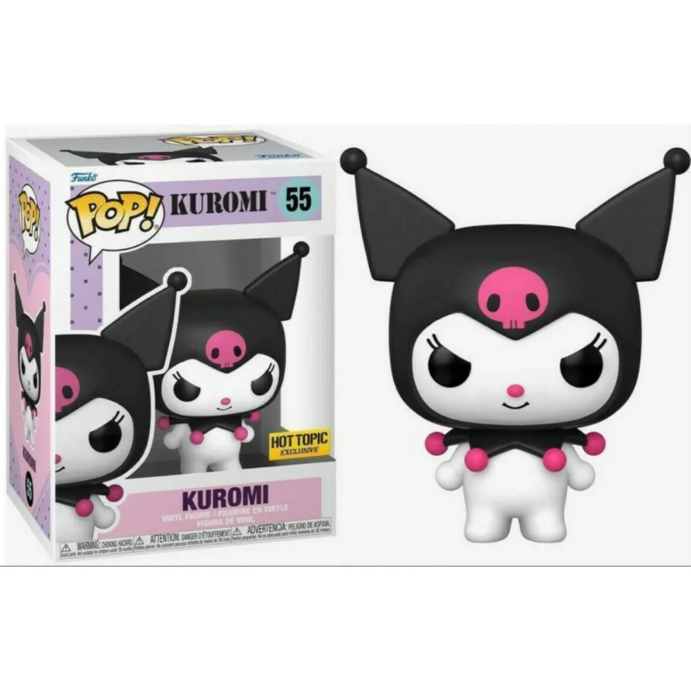 Funko Pop Sanrio Action Figures Cartoon Kawaii Kuromi My Melody Mimi Q-version Models Dolls Decorative Ornaments Festival Gifts