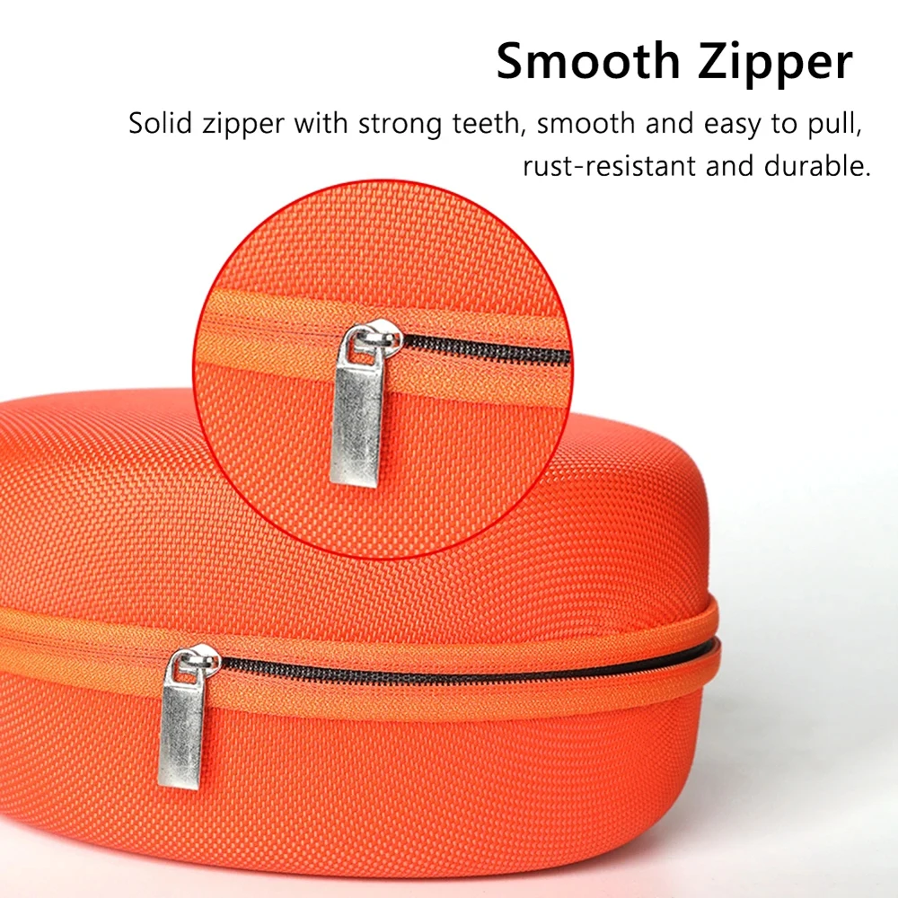 Bolsa de almacenamiento de EVA dura portátil para QCY H3/H4/Edifier/Sony WH-1000XM5, impermeable, anticaída, estuche de viaje para auriculares