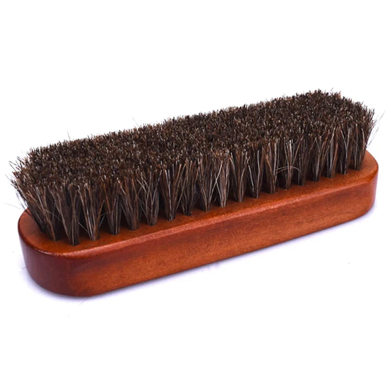 Car Wash Horsehair Brush Detailing Tools Polished Shoe Cleaning Brush Clean Detail Carwash Interior Accessories Washing Products