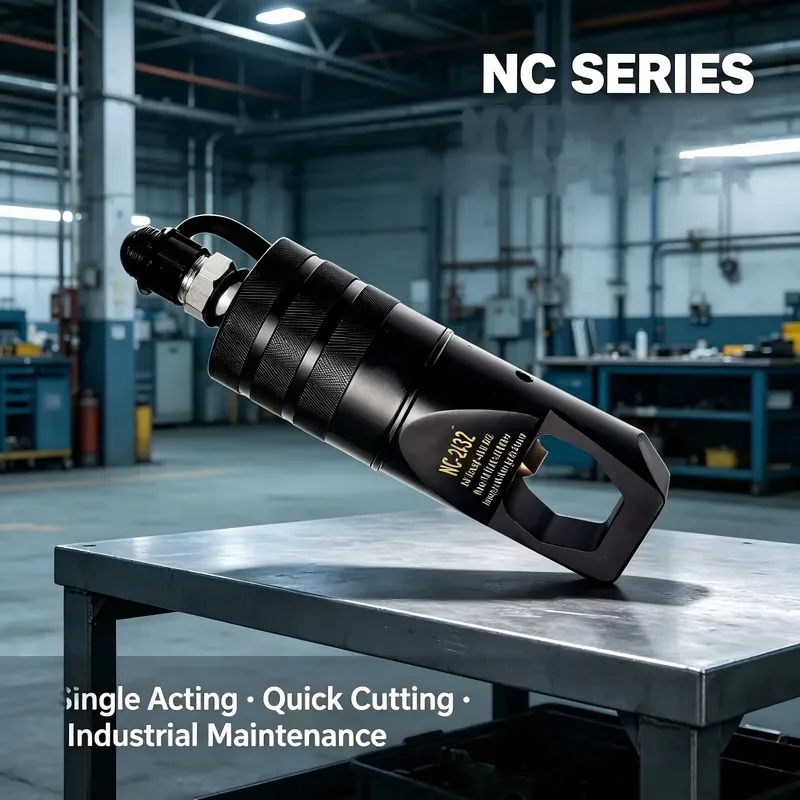 Factory Direct NC-1924 10Ton 98kN 700bar Hydraulic Nut Cutter for M12-M16 Bolt Rusted Seized Nut Hydraulic Nut