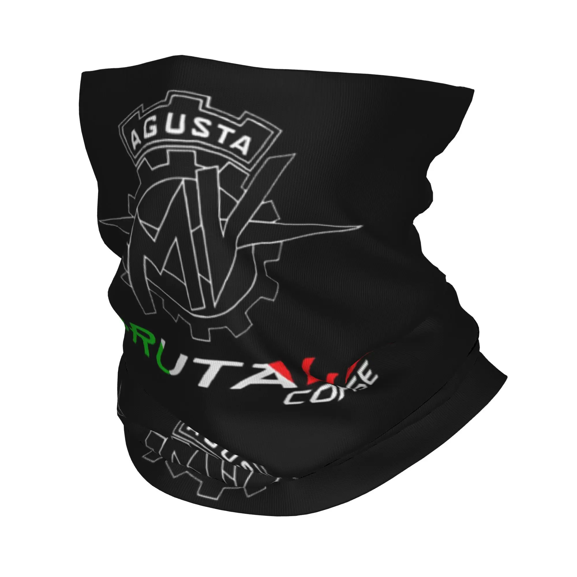 Custom MV AGUSTA Motro Racing Italian Bandana Neck Gaiter UV Protection Face Scarf Cover Women Men  Headband Tube Balaclava