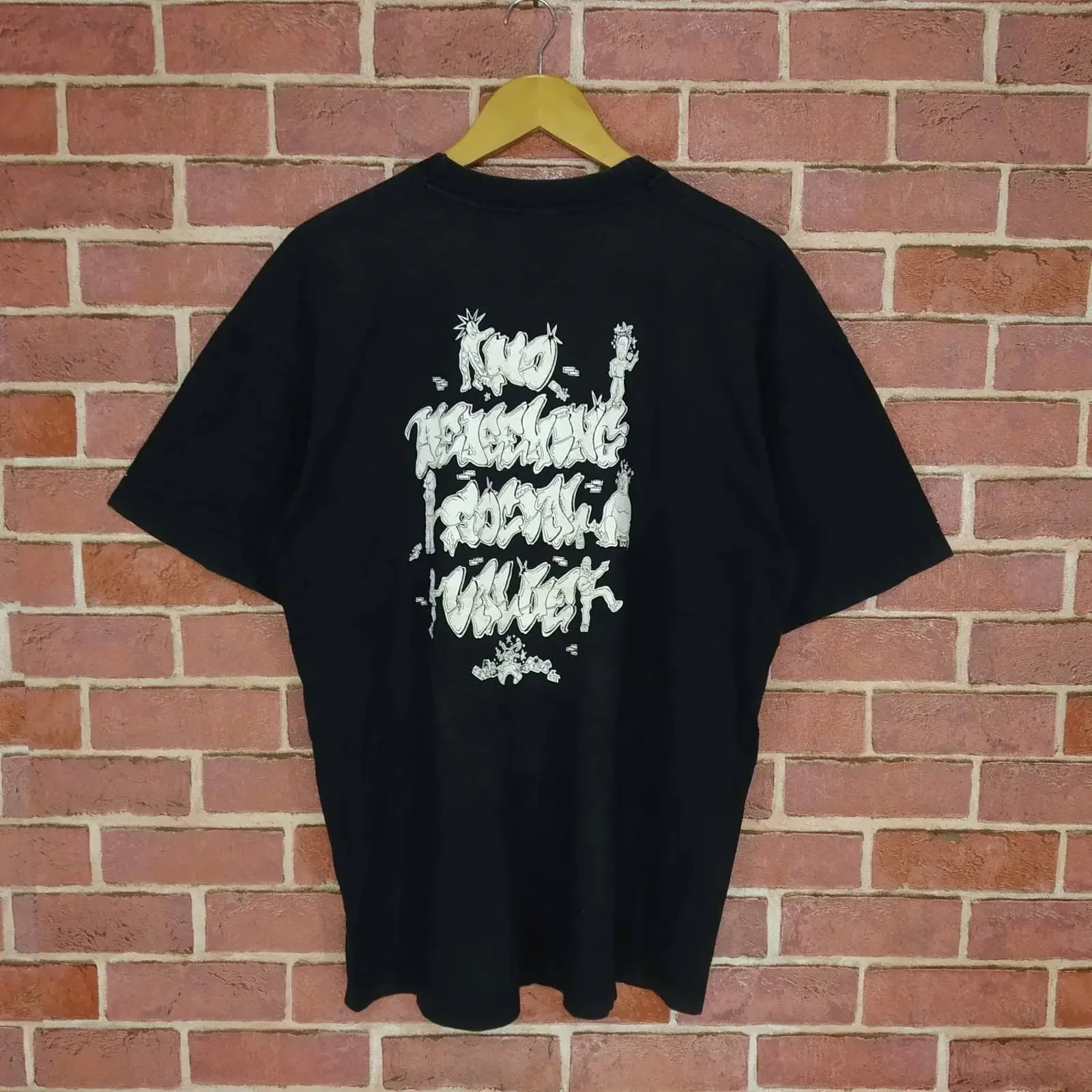 Vintage 90s No Redeeming Social Value NRSV American Hardcore Punk Band T shirt vintage Washed Soft Unisex designer clothes