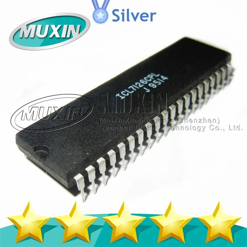 ICL7126CPL DIP40 Electronic Components ICL7126CPLZ ICL7129CPL ICL7136CPLZ ICM7211AIPL ICM7211AMIPLZ New Original ICM7212AMIPL