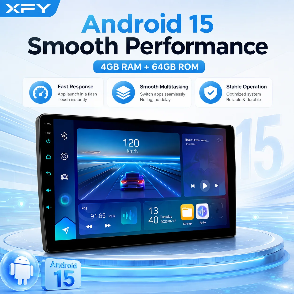 XFY 2Din 9/10