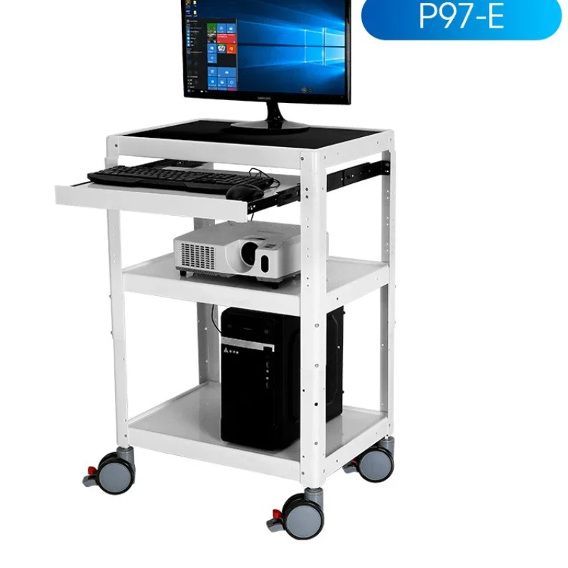 Computer printer equipment trolley, mobile debugging platform, computer room operation and maintenance trolley