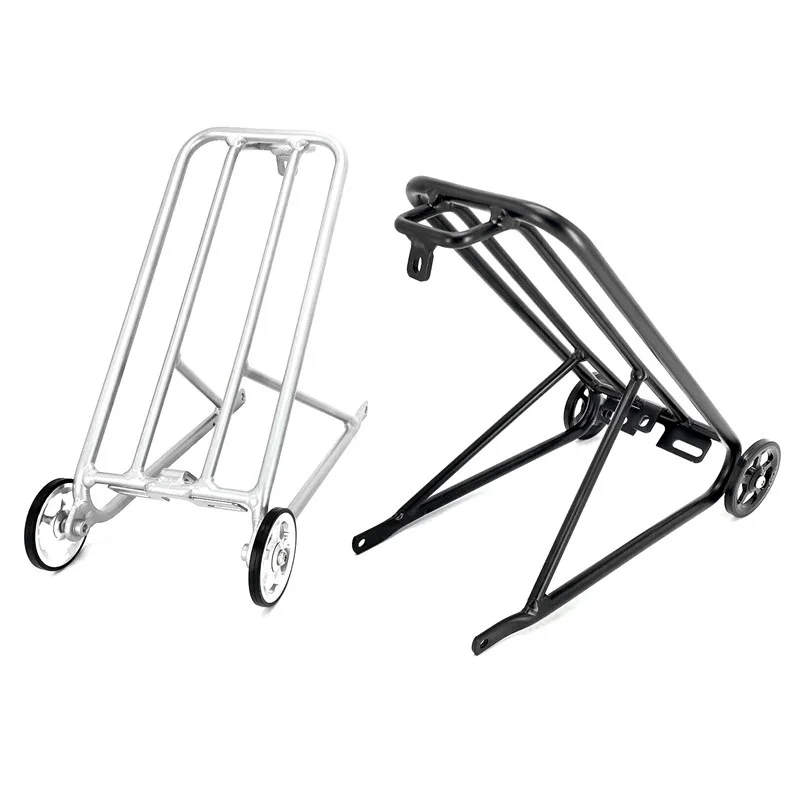 Bagażnik rowerowy do rower składany tylnych stojaków Brompton ze stopu aluminium w standardowym bagażniku Easywheel