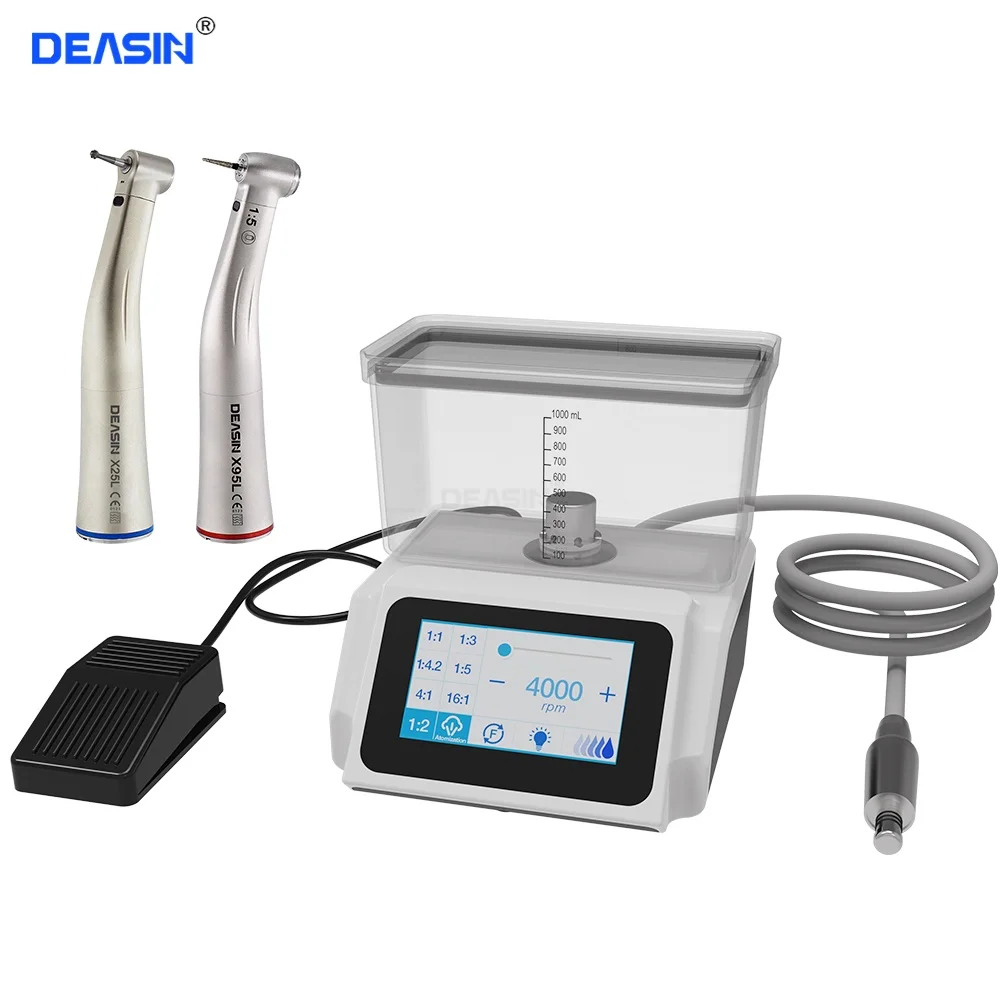 Dental Electric Micro Motor Power System with Water Tank LED Brushless Electric Micromotor for Tooth Extraction Surgery