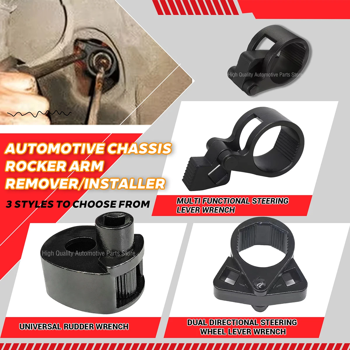 

Универсальный съемник шаровой головки рулевого управления 27-42 мм подходит для снятия/инсталляции коромысла шасси автомобиля
