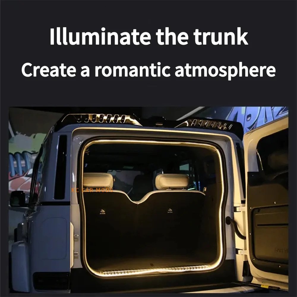 Auto Real Trunk Ambient LED-Streifenlicht energieeffizient, hell Einfache Installation für Chery ICAR V23 2024 2025