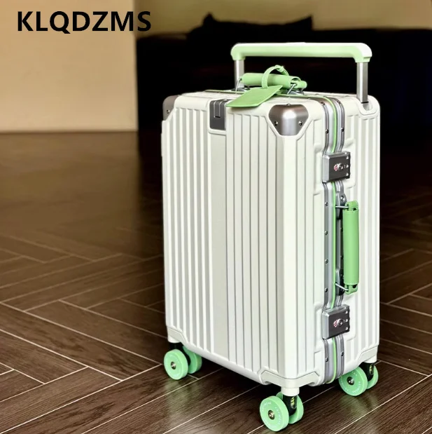 KLQDZMS High Quality Suitcase ABS+PC Boarding Box 20